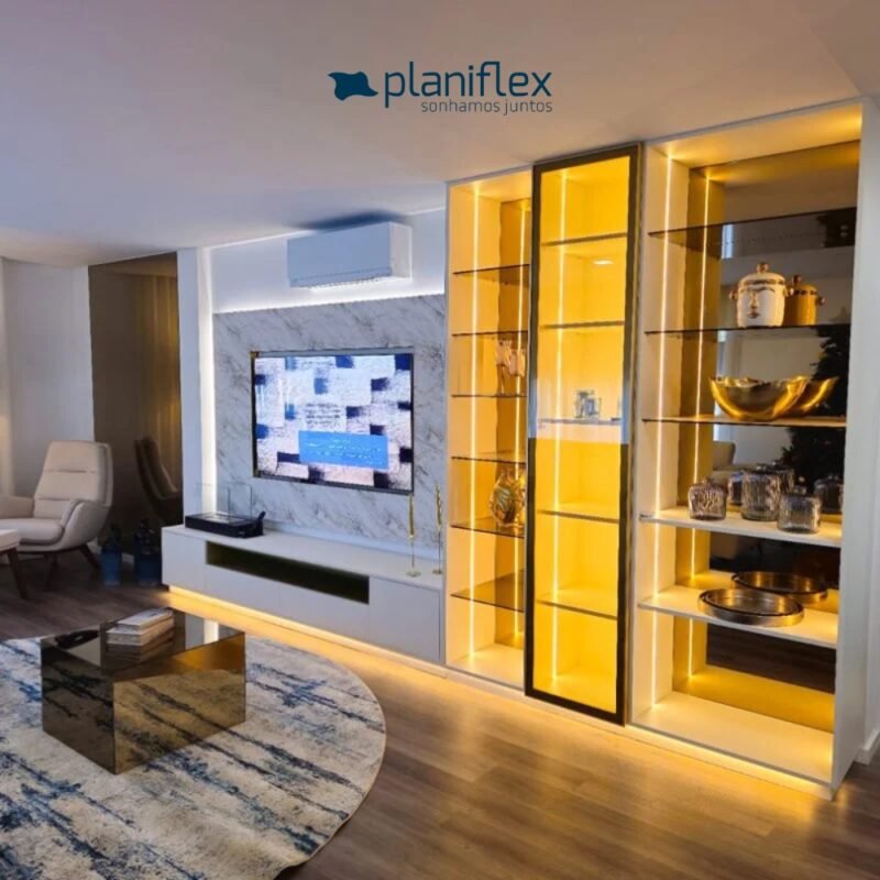 Casa Vale de Cambra — projeto de interiores Planiflex